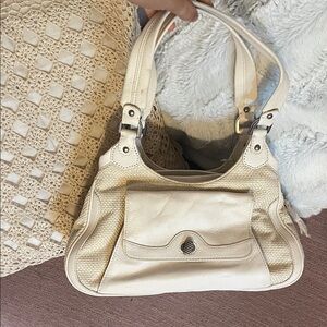 NWT Cole Haan Cream Handbag